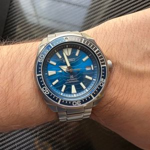 Seiko samurai with isofrane strap! | WatchCharts Marketplace