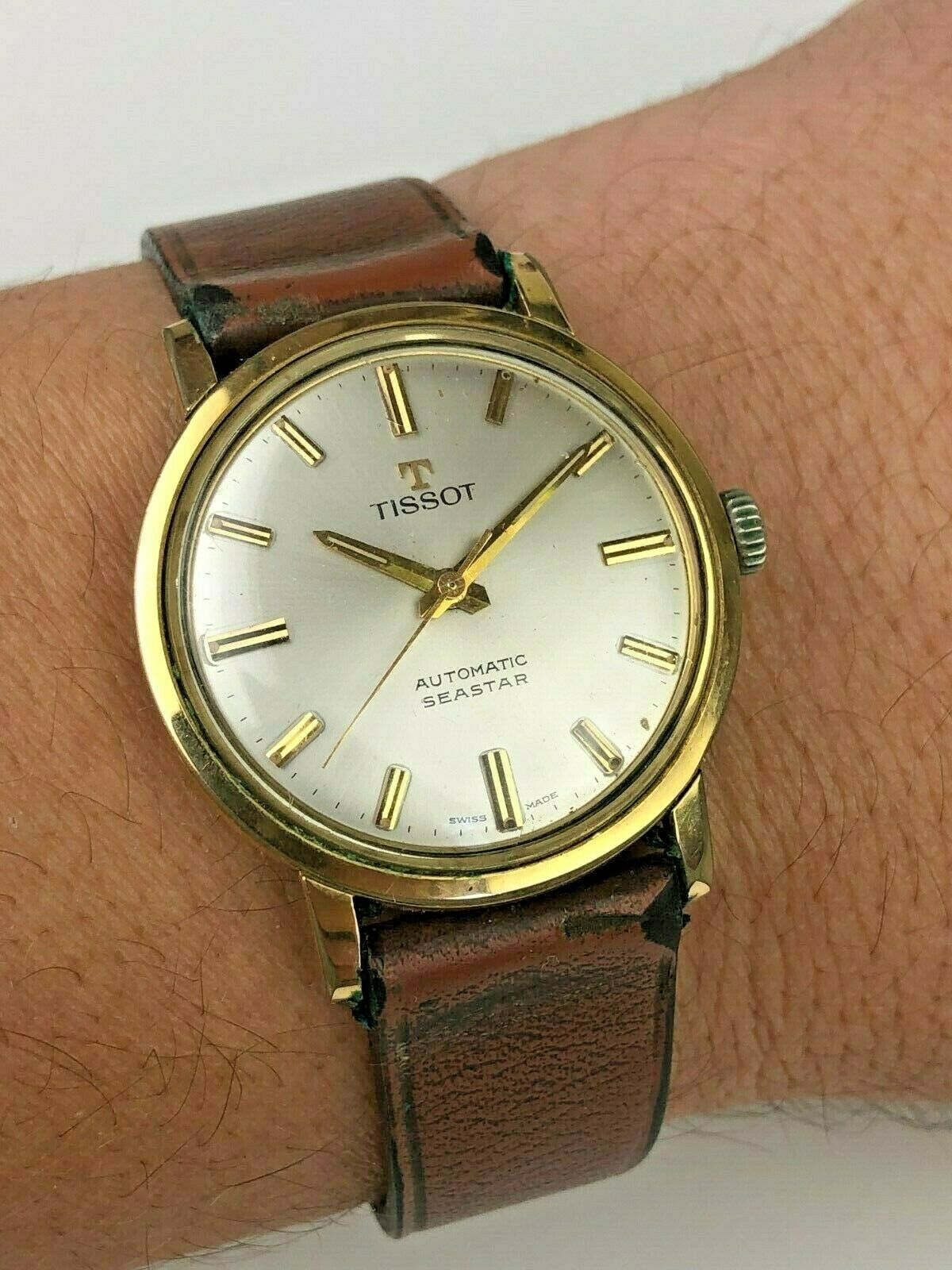 VINTAGE TISSOT SEASTAR 783.c Omega Line Movt 21 Jewel Automatic