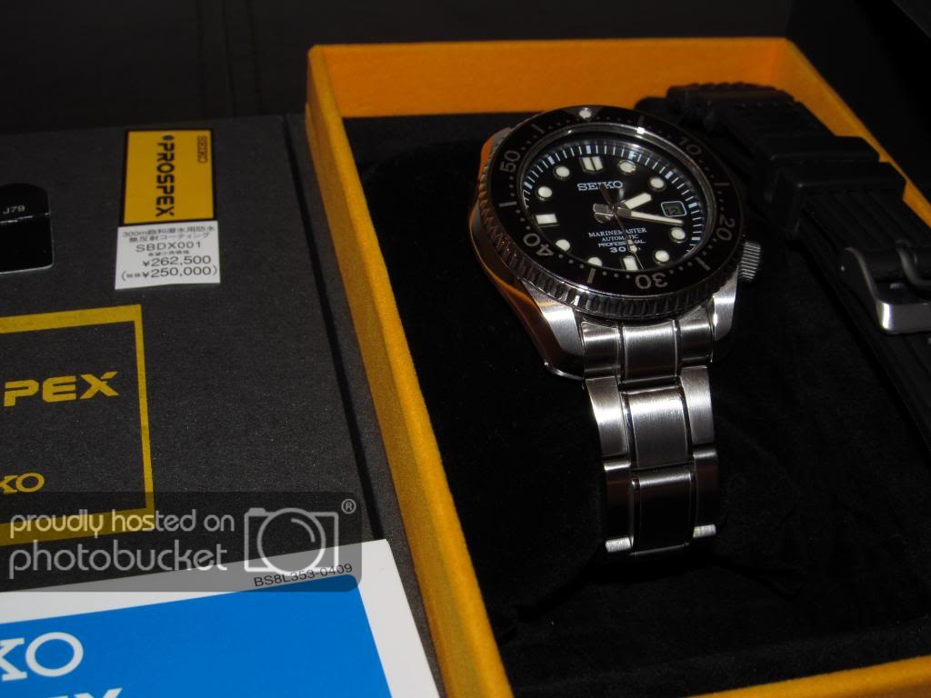 Fs Mint Lnib Seiko Sbdx001 Marinemaster 300 Watchcharts