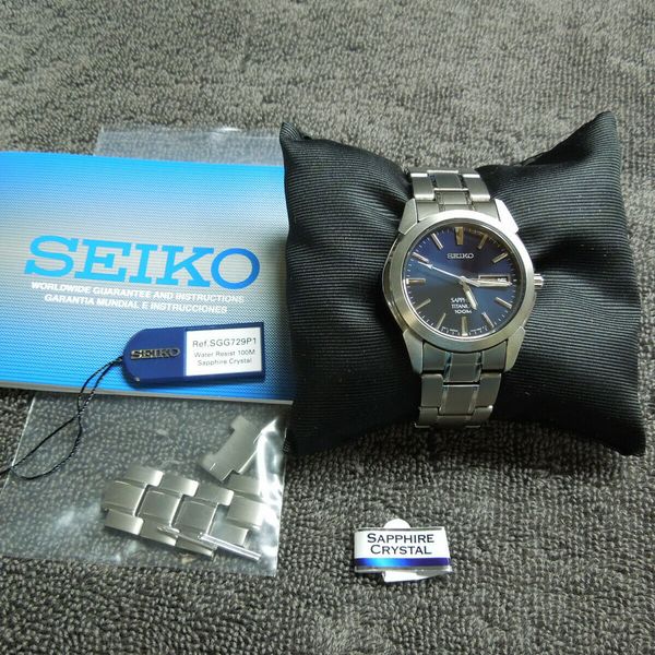 Seiko titanium sapphire sgg729p1 outlet