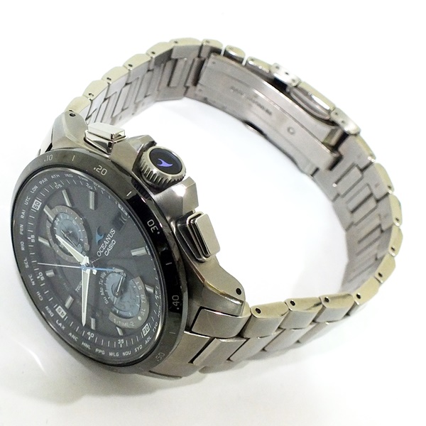 CASIO Casio OCW-T1010-1AJF Oceanus solar radio watch titanium | WatchCharts  Marketplace