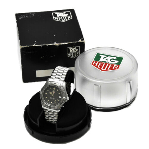 Auth TAG HEUER WE2110 Gray Dial 200m Date Automatic Men's Watch F