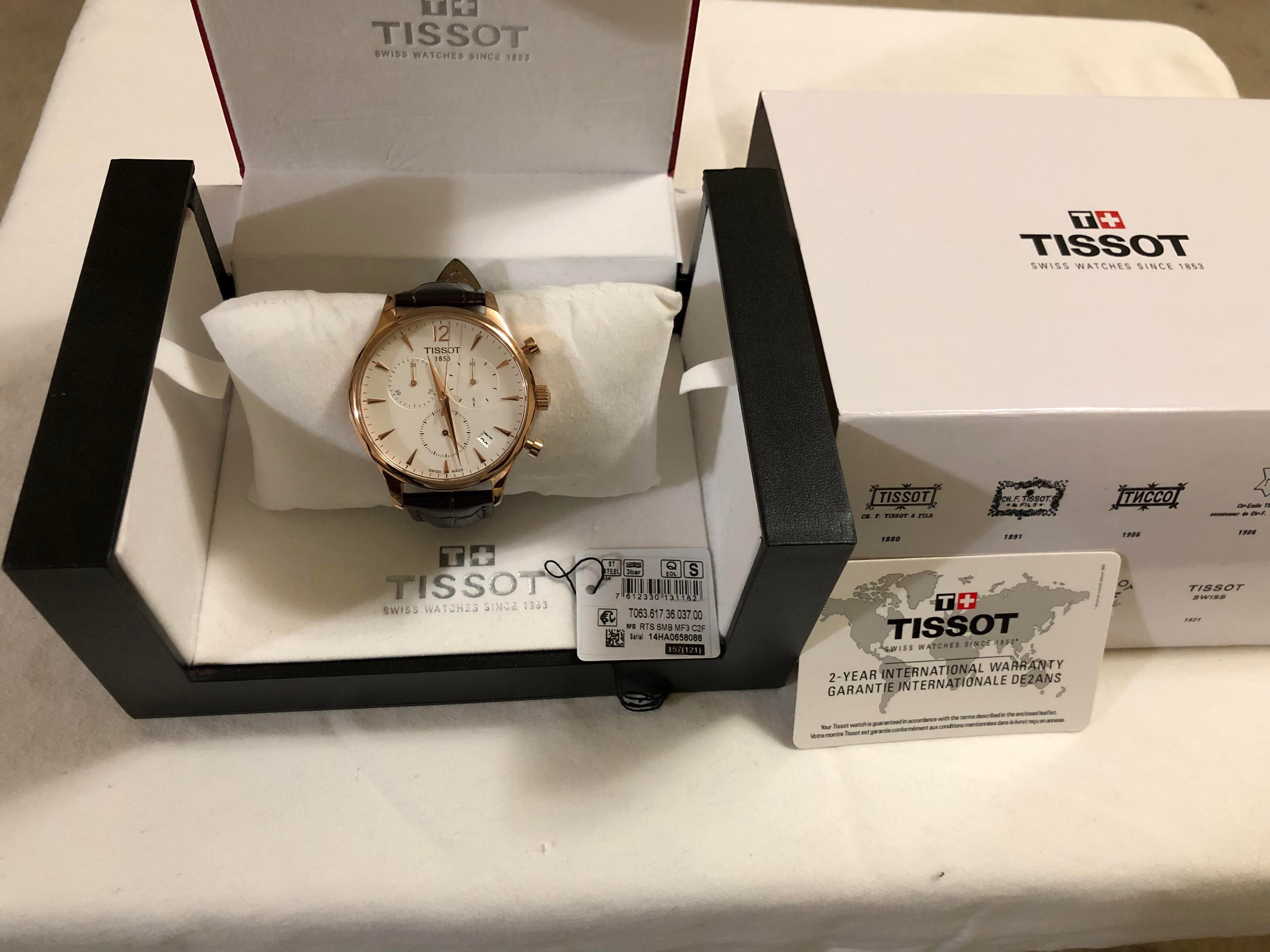 Tissot T Classic Tradition Chronograph T063.617.36.037.00