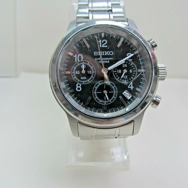 Seiko Chronograph Quartz Watch 6T63 00A0- Works- 226 | WatchCharts
