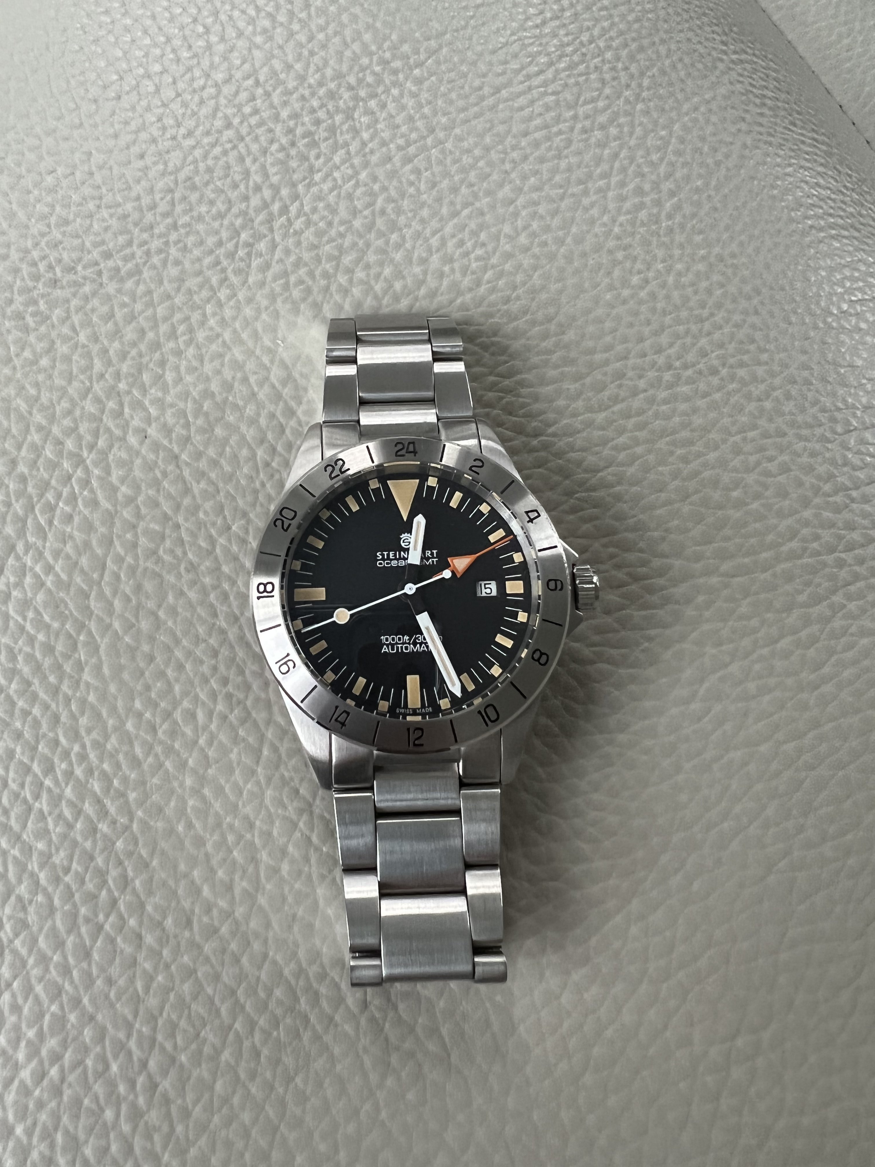 Steinhart Ocean One Vintage GMT 42mm WatchCharts Marketplace