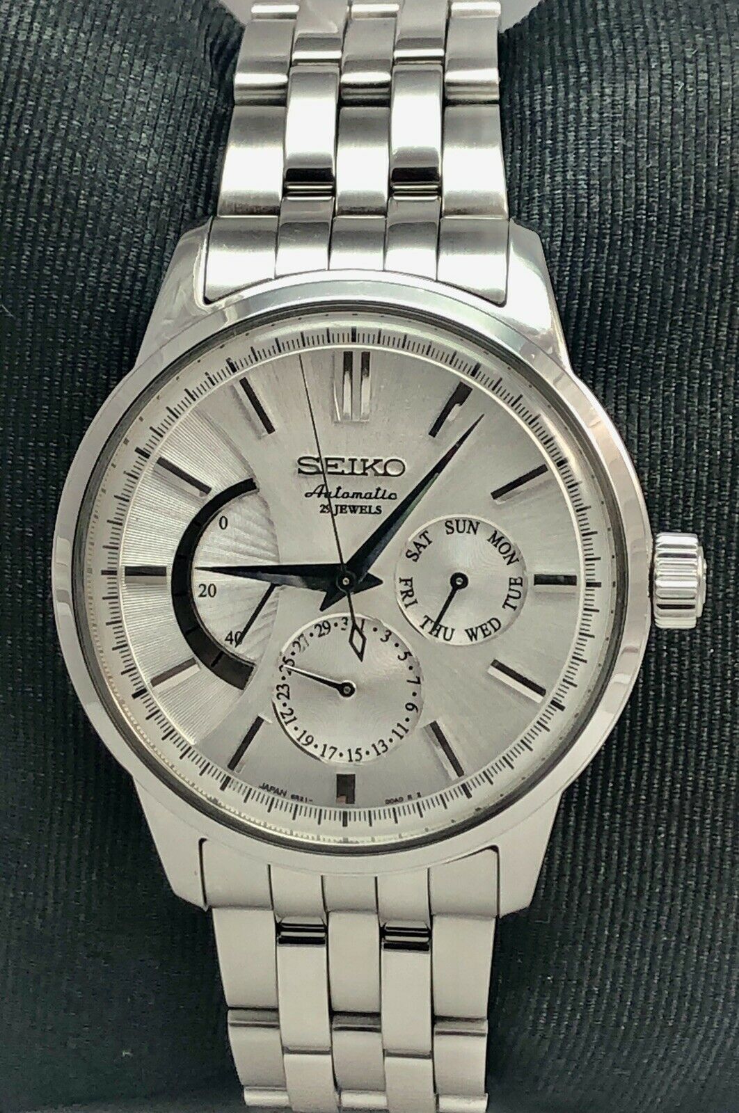 Seiko SARC015 6R21-00A0 29 Jewel Automatic Power Reserve, Day & Date MINT  Cond | WatchCharts Marketplace