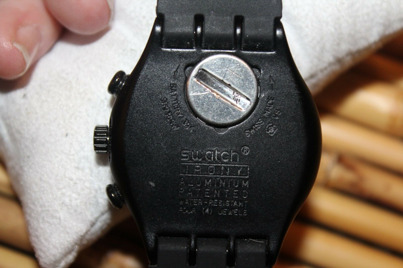 Swatch shop sr936sw black