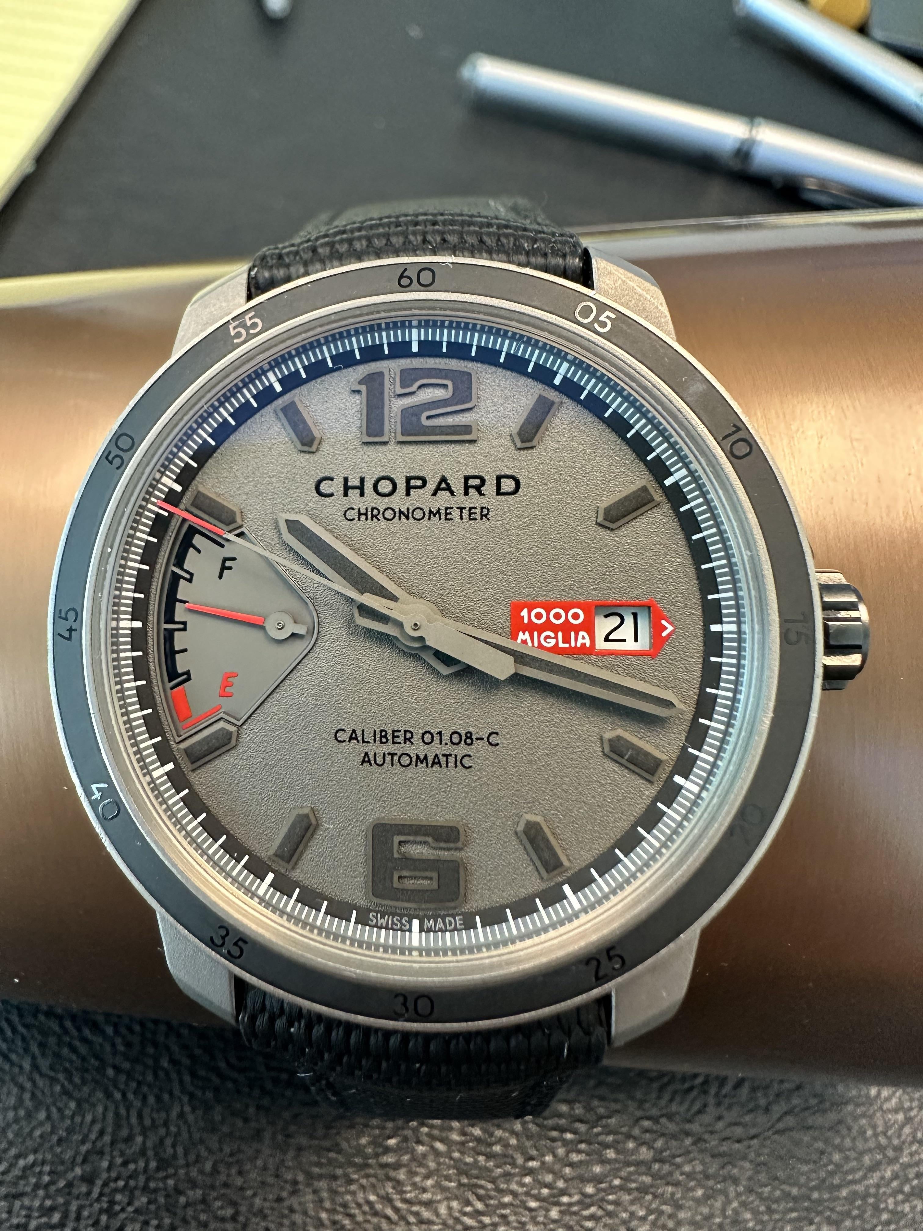 WTS Chopard Mille Miglia GTS Grigio Speciale WatchCharts