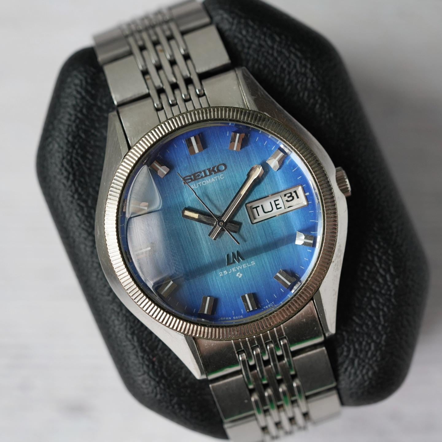 WTS] Rare Seiko LM 5606-7330 Lord Matic Blue and Purple