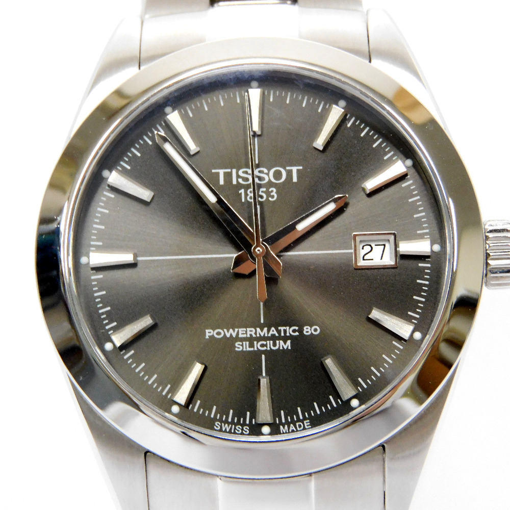 Tissot Watch Gentleman Automatic T127.407.11.061.00 Silver