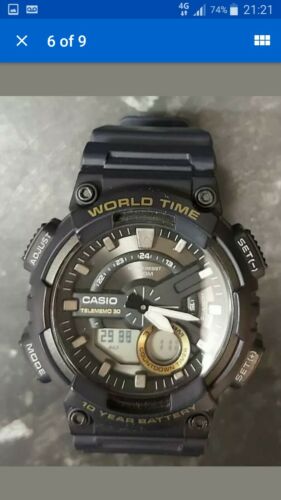 casio aeq 110 set time analog