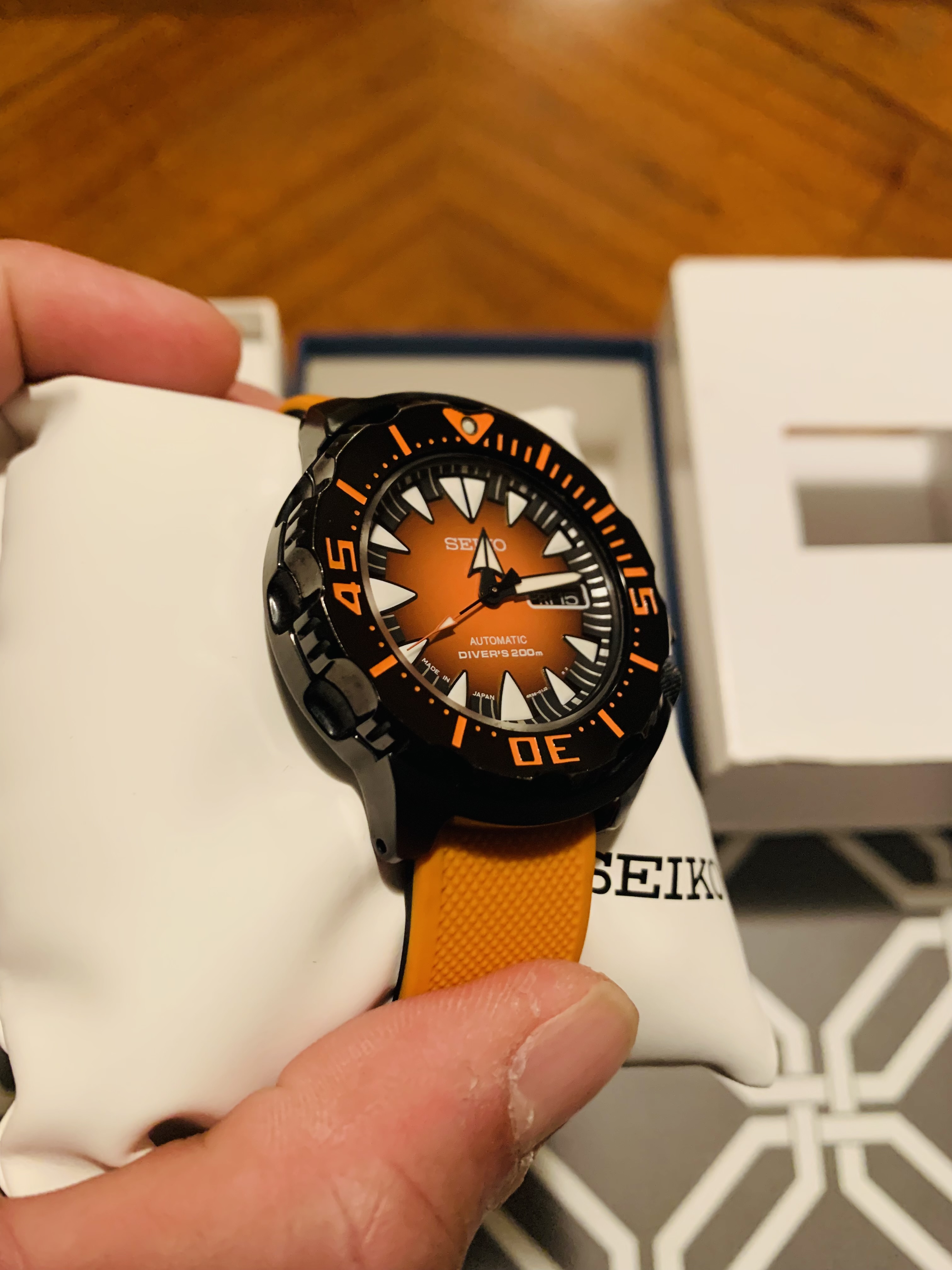 WTS] Seiko Halloween Monster, Orange Overload! | WatchCharts