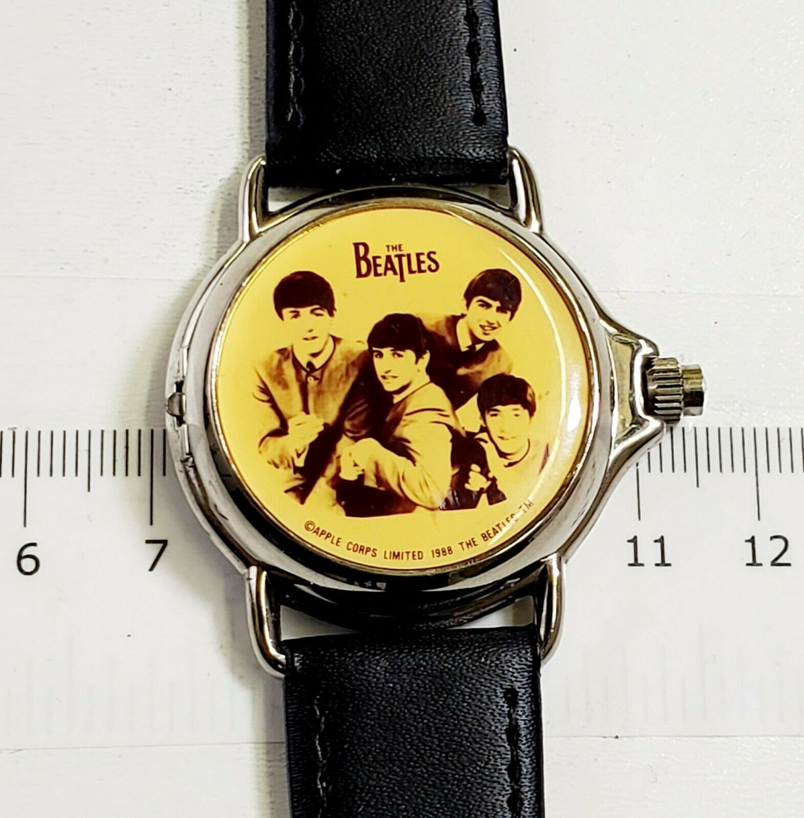THE BEATLES WATCH 1988 Apple Corps Limited HBL BW115 Model