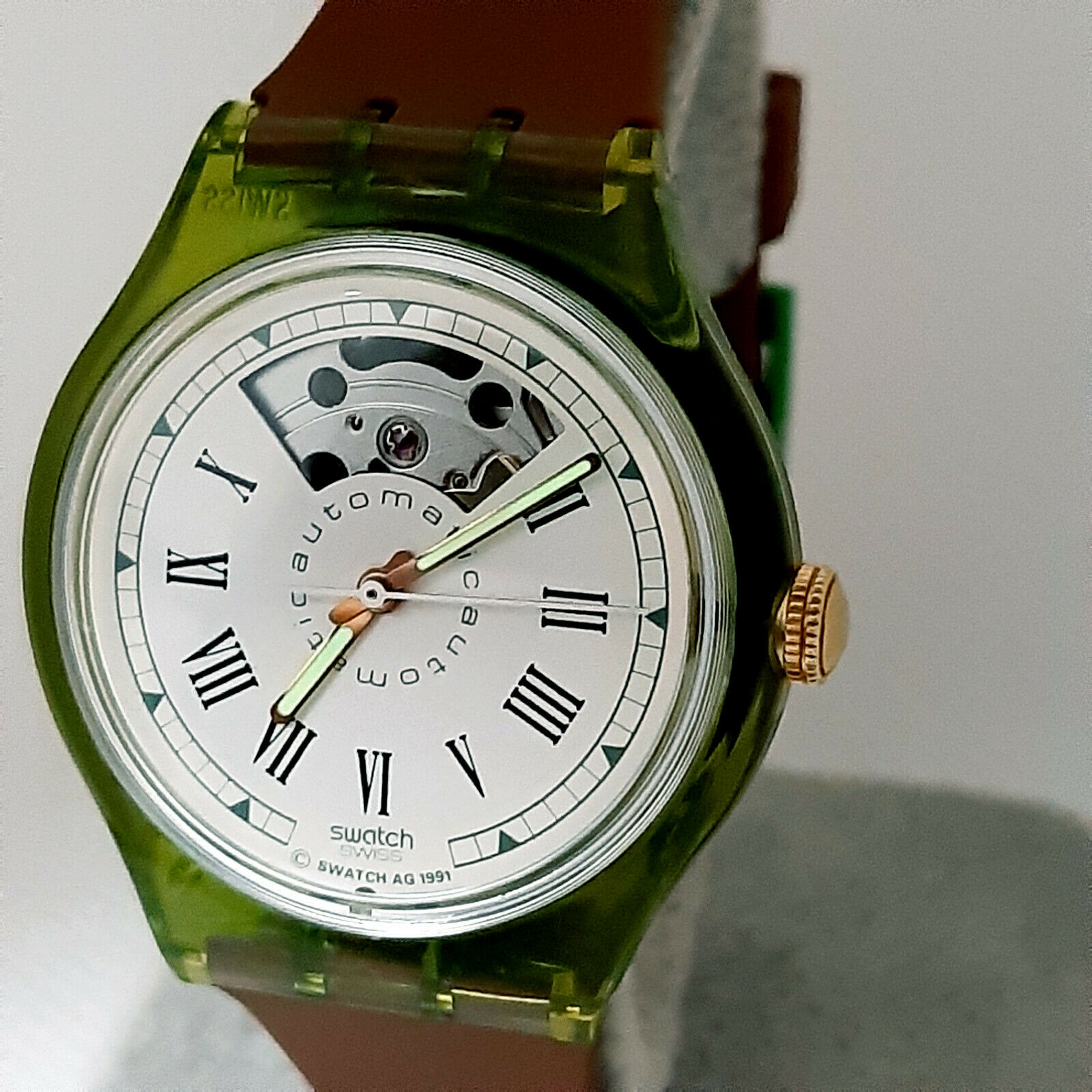 Swatch Automatic Watch The Originals SAG100 GRAN VIA - 1991