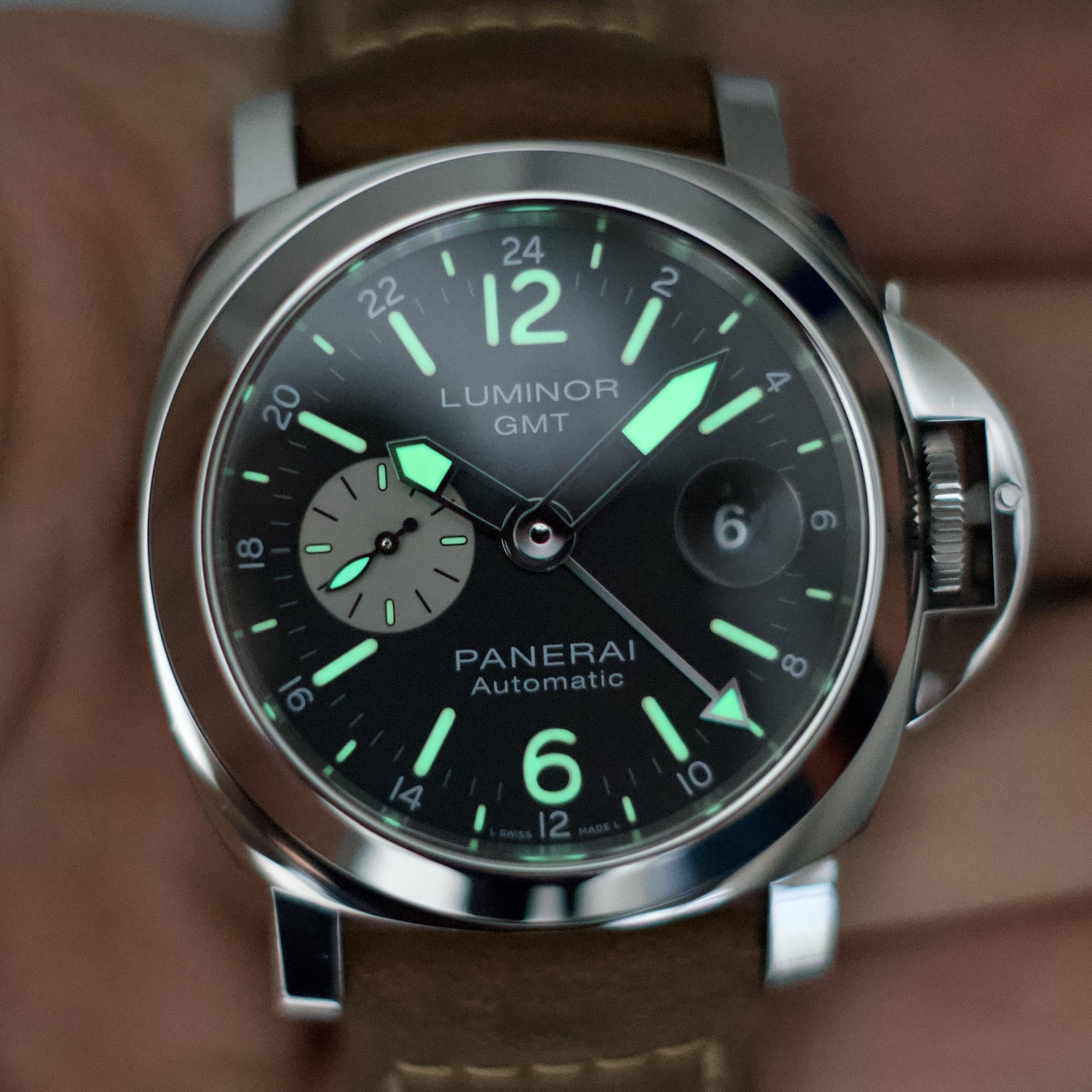 WTS Panerai PAM 01088 Luminor GMT 44mm Full Kit WatchCharts