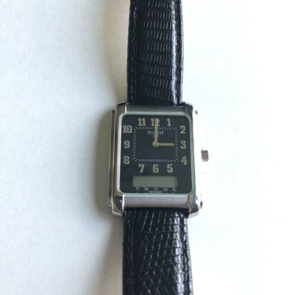 Tissot Analog Digital Watch D130/230K Black Dial Non-Working Needs ...