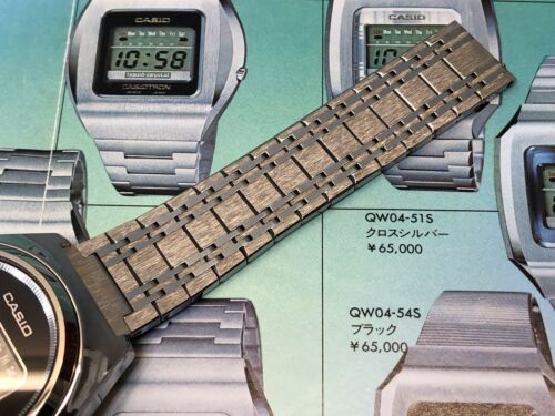 NOS 01-502 CASIO Casiotron 1976 Digital LCD Quartz watch uhr MOT