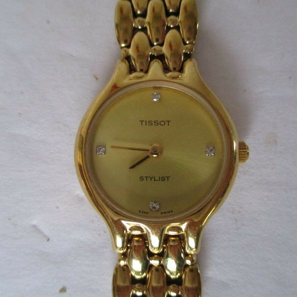 Tissot Women's Stylis-T Swiss Made Quartz Diamond Accented Watch main image 1