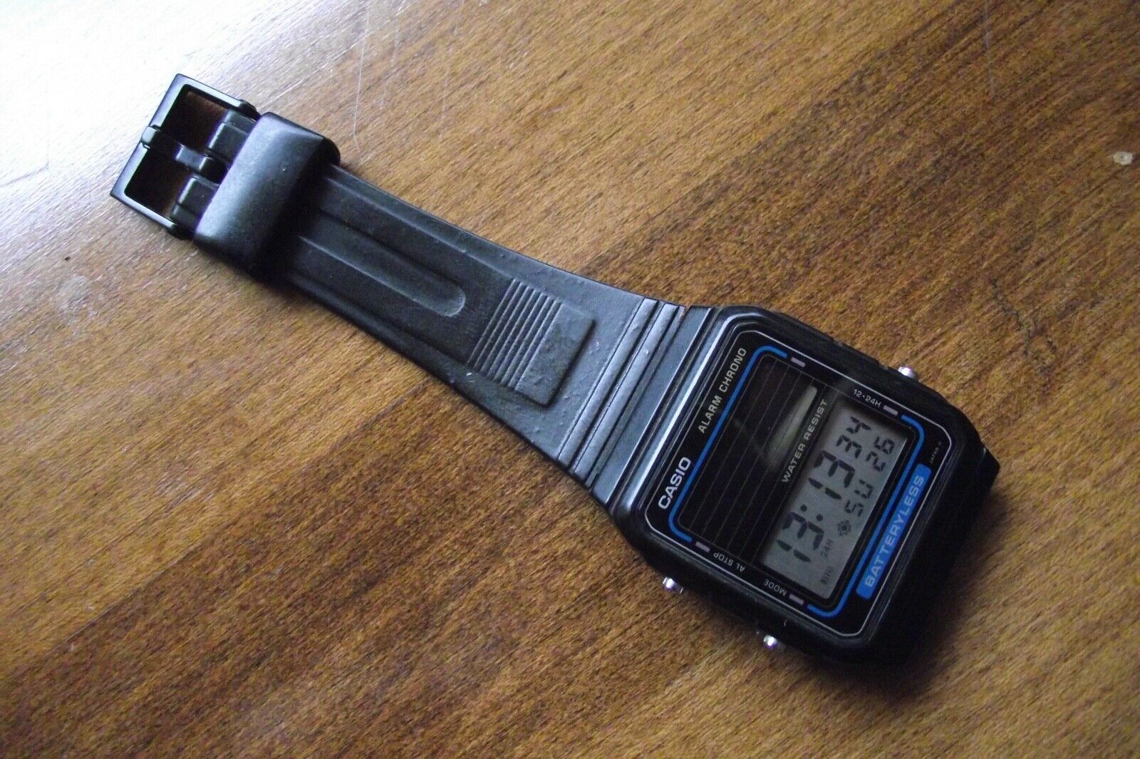Casio FB-90W Digital Solar Chrono Watch - needs new capacitor