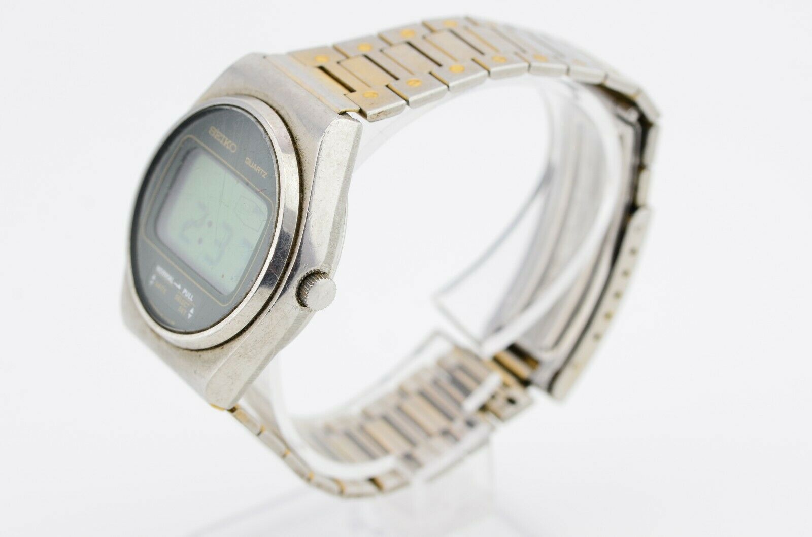 Vintage Mens Seiko Quartz Digital Watch 0531-0013 JDM Japan G719