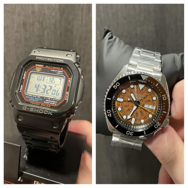 WTS] Casio G-Shock GW-M5610 Tough Solar + Black Titanium Mod