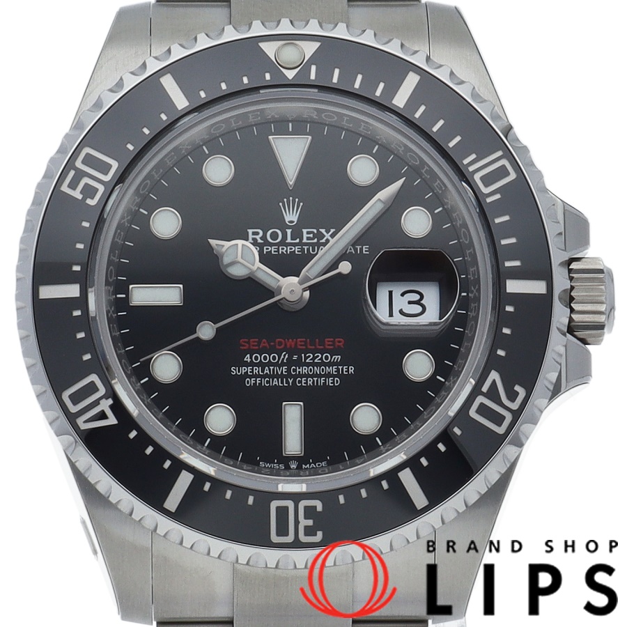 Rolex Sea Dweller with QR code sticker Warranty period 2019.05