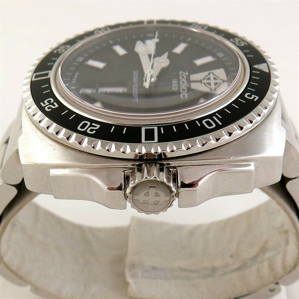 Men's Zodiac V Wolf ZO2300 Quartz Diver Wrist Watch
