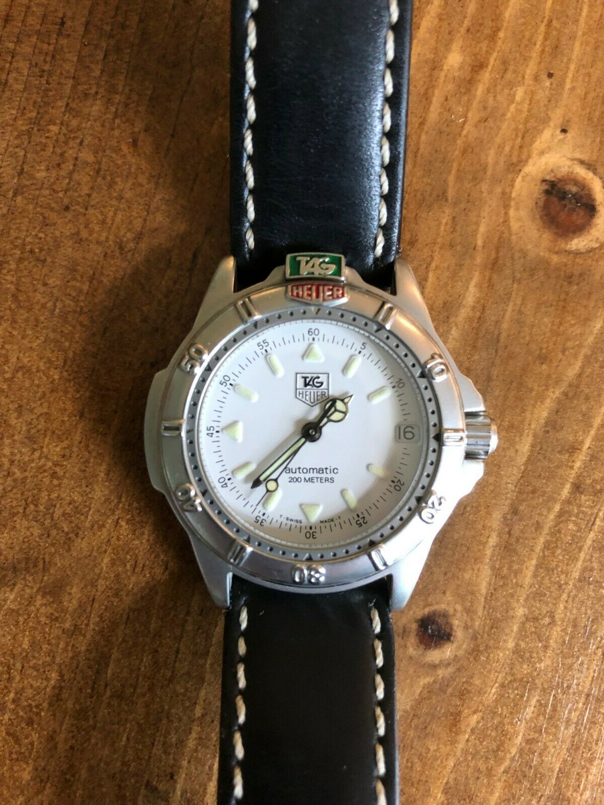 Tag Heuer 4000 Series Automatic Medium Size White Face