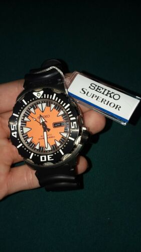 Seiko 2nd Gen Orange Monster SRP315J1 Diver s Watch 4R36