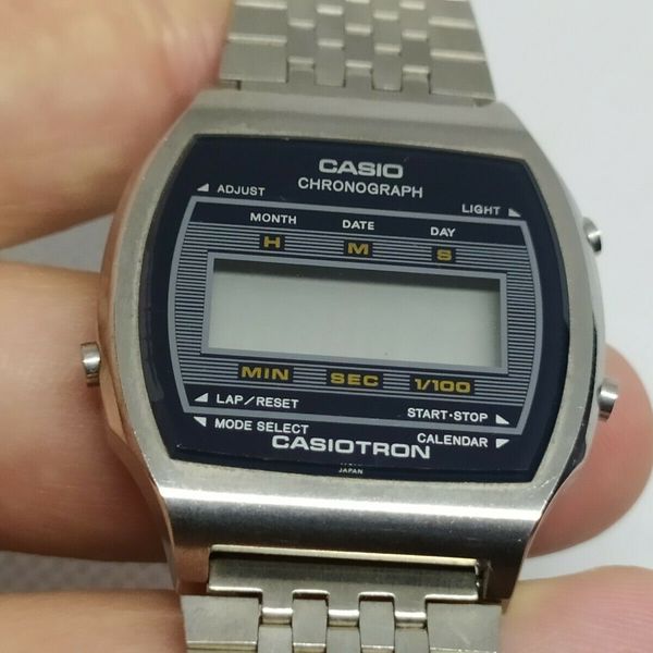 VINTAGE 1976 NOS CASIO CASIOTRON 38CS-14 VERY RARE MADE JAPAN FOR 