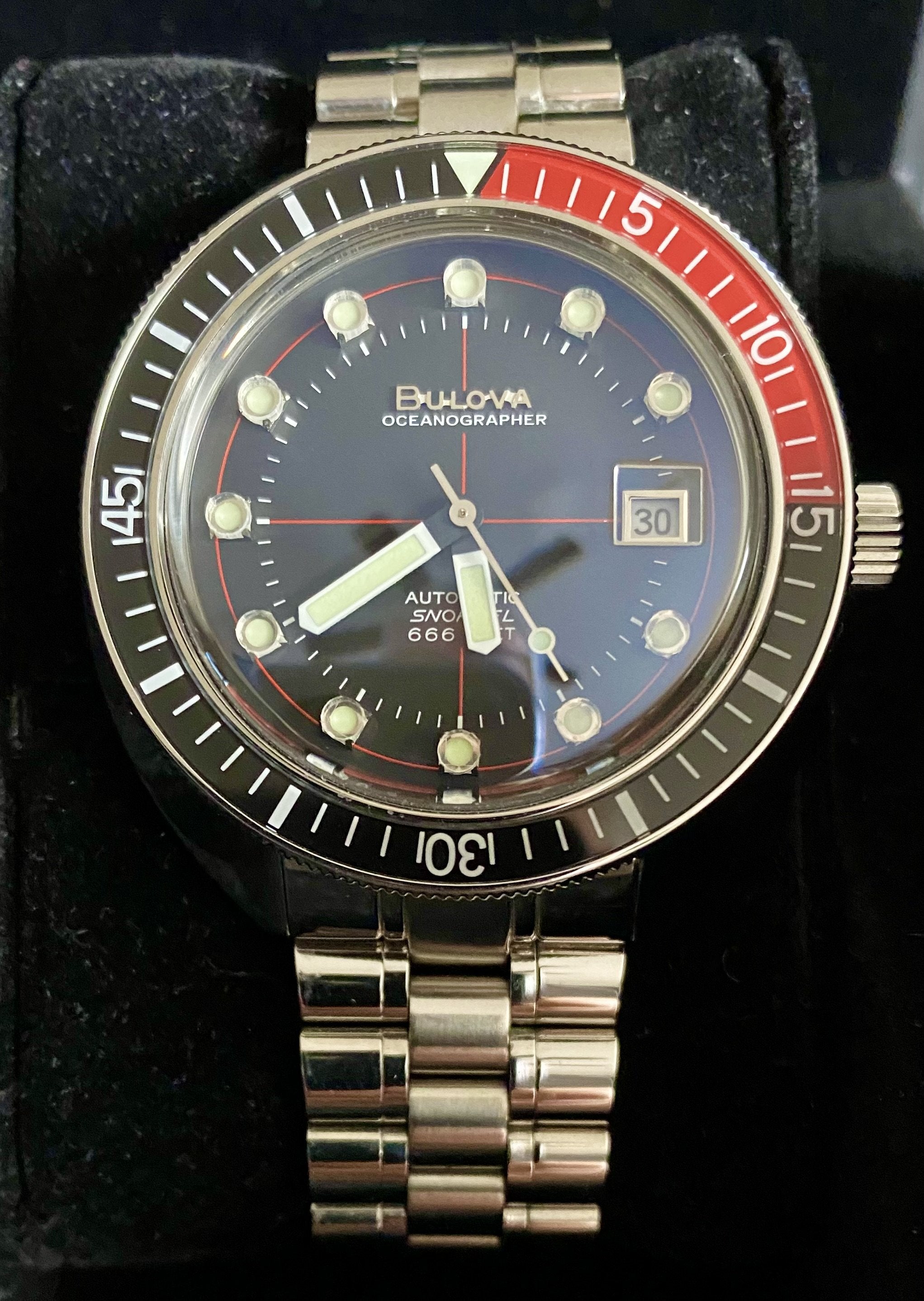 Bulova oceanographer store devil diver