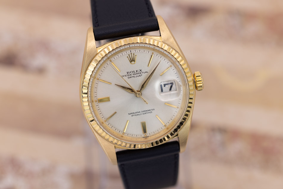 FS: 1962 Rolex Datejust Ref. 1601 | 18K YG | Silver Dial | Alpha