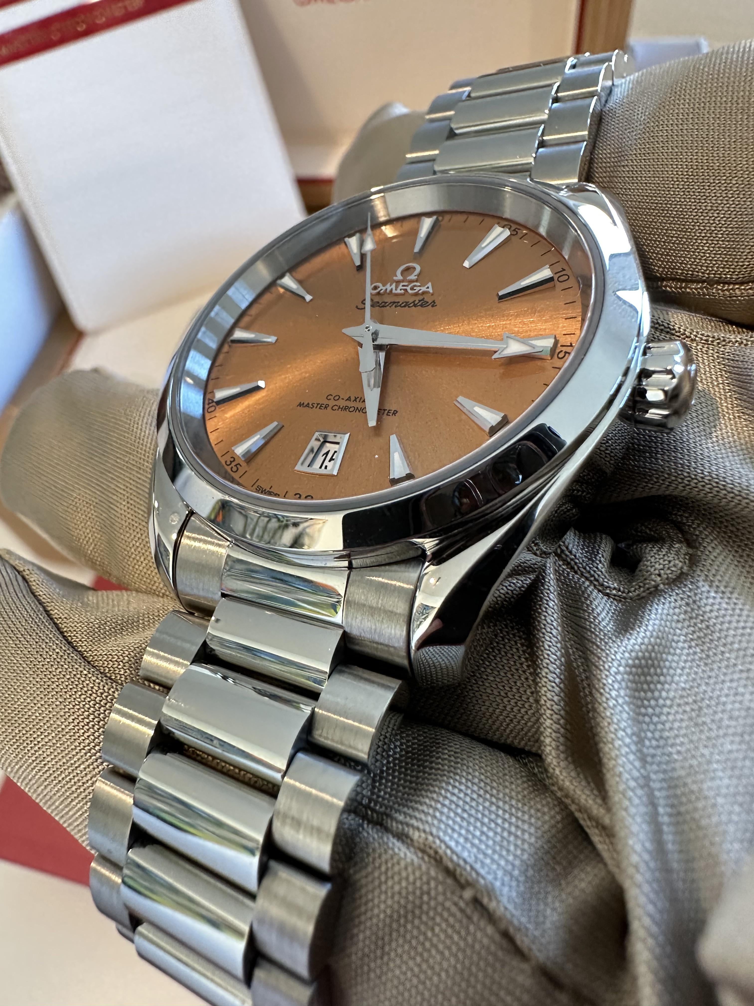 Omega Seamaster Aqua Terra 150M Master Chronometer 38 Stainless Steel 220.10.38.20.12.001