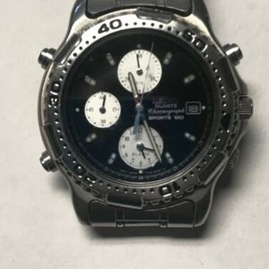 VINTAGE SEIKO SPORTS 150 CHRONOGRAPH MEN'S WATCH 7T32-6B89 As Is Needs  Battery | WatchCharts