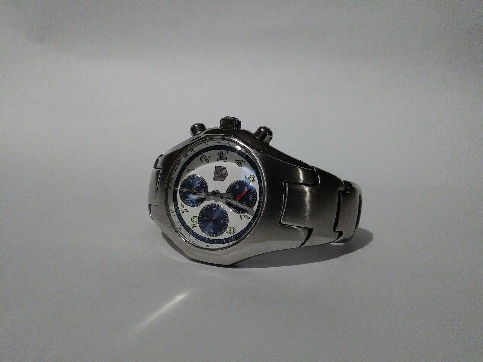 RARE TAG HEUER 999 706K STAINLESS STEEL SAPPHIRE