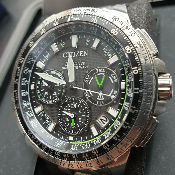 Citizen Promaster Satellite Wave Navihawk CC9030-51E F900 Uhr Men´s ...