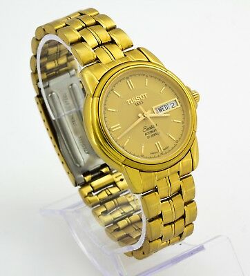 Tissot 1853 Seastar A660 760K Swiss made automatic watch yellow