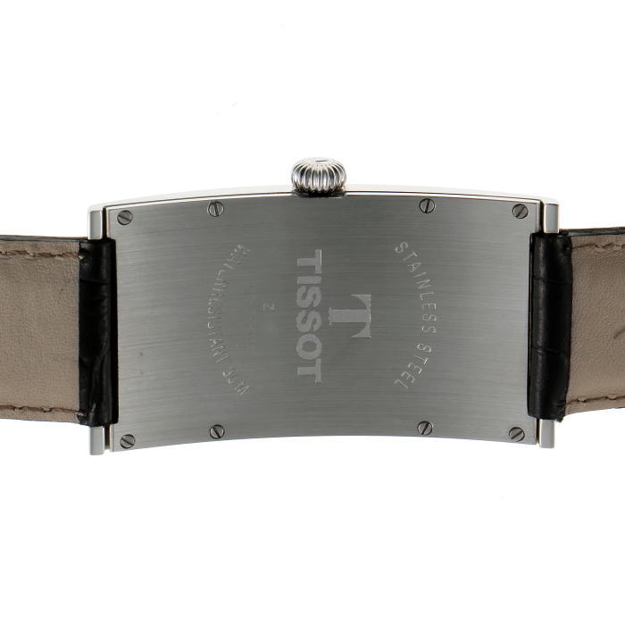 TISSOT Tissot Rectangular Banana Watch Quartz Z181 Silver Dial SS [Used]  [Watch] 2010221 | WatchCharts Marketplace