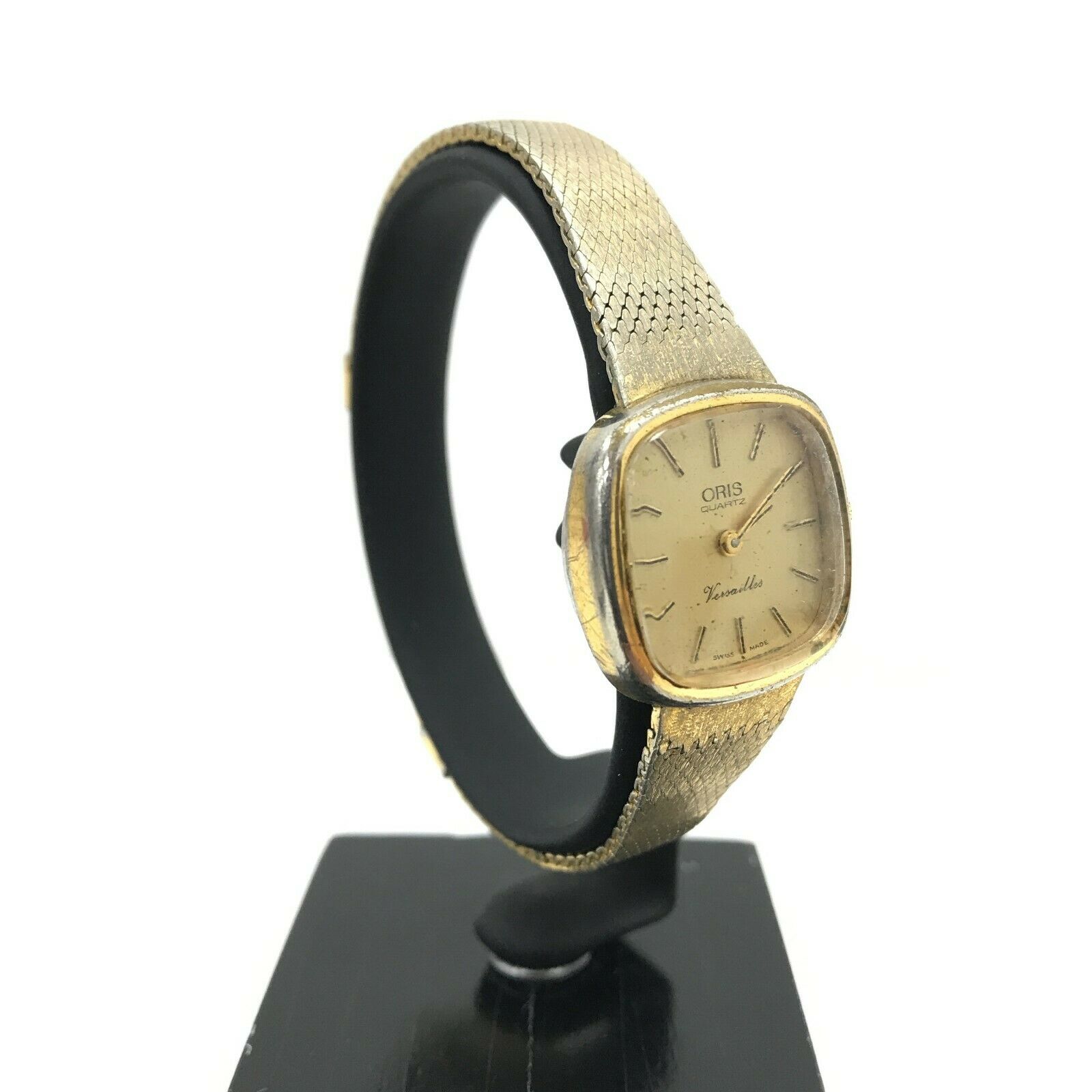 ORIS Versailles Vintage Gold Tone Analog Dial Shock Resistant Watch TH211450 WatchCharts Marketplace