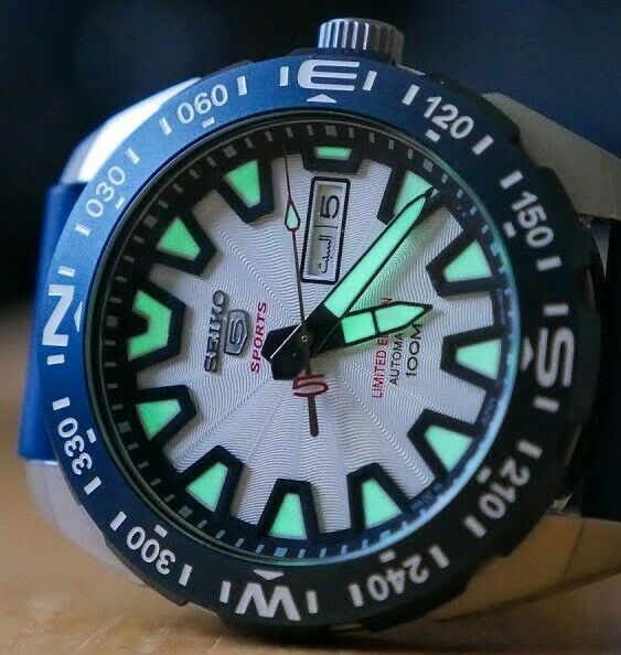 SEIKO 5 SPORTS MOUNT FUJI RARE LIMITED EDITION WRIST WATCH - SRP783J1 |  WatchCharts Marketplace