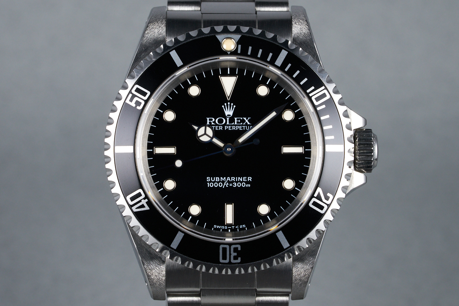 FS 1991 Rolex Submariner Ref 14060 with Box WatchCharts