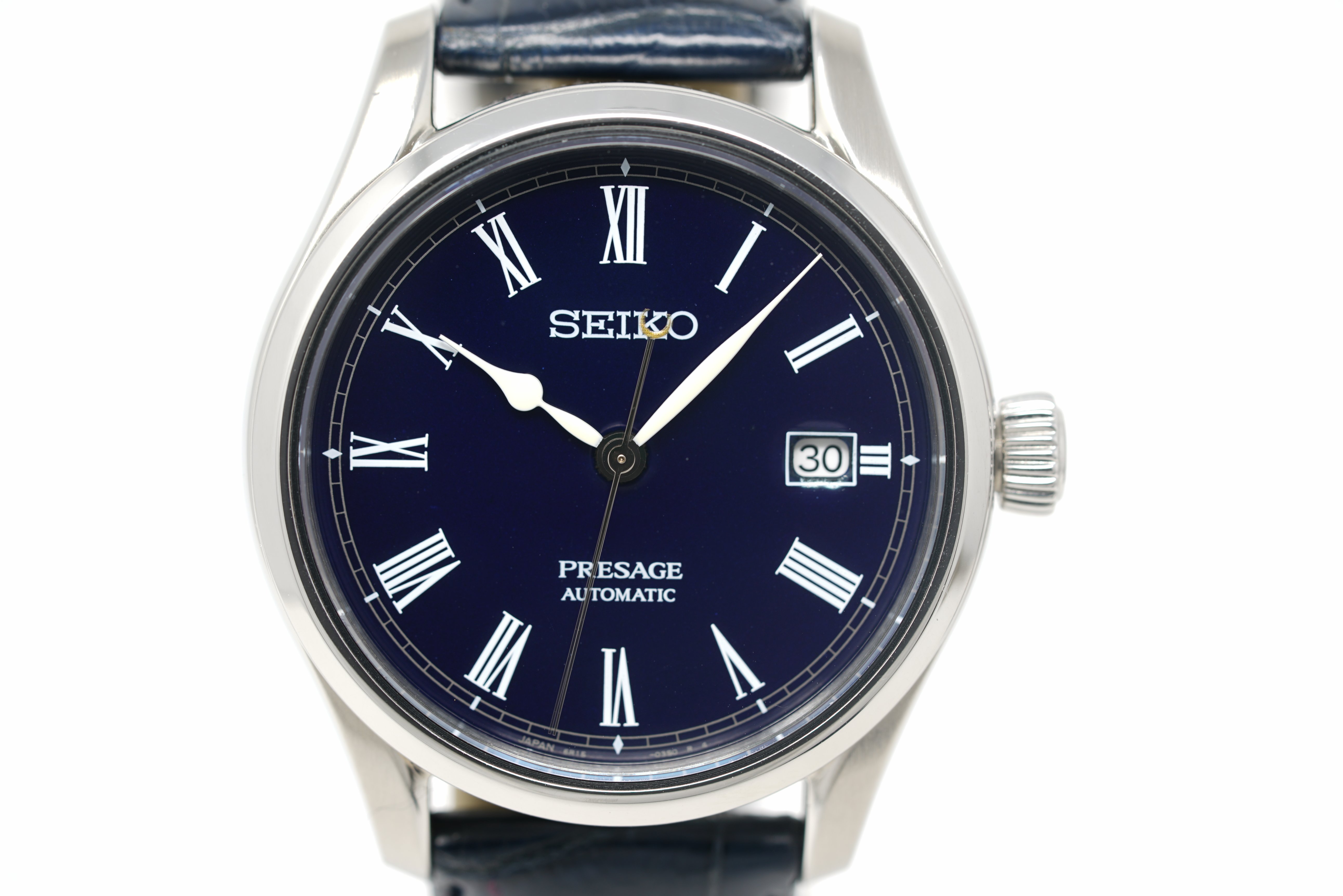 FS: Pre-Owned Seiko Presage Blue Enamel Limited Edition SPB069 ...