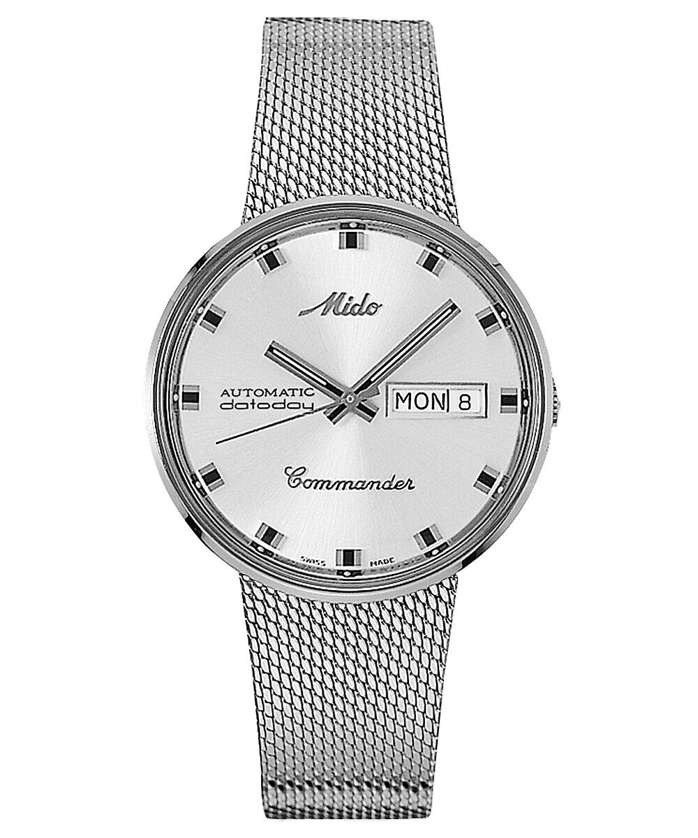 Mido Commander 1959 Stainless Steel (M8429.4.21.11) Market Price ...