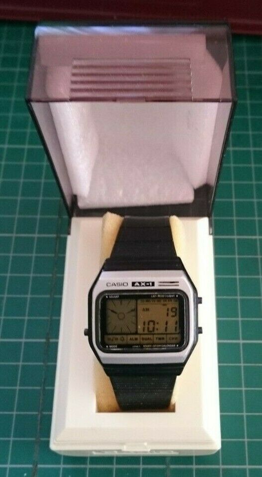 Casio AX-1 Module 118 Made in Japan | WatchCharts Marketplace Casio AX-1 Module 118 Made in Japan | WatchCharts Marketplace