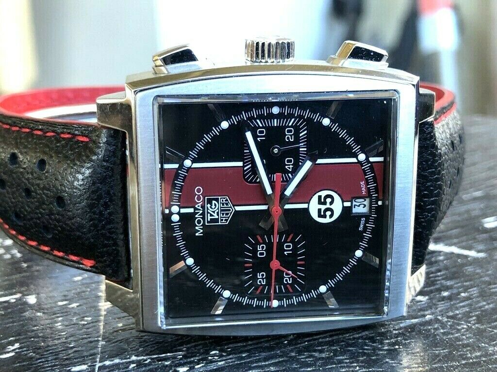 Tag heuer monaco 55 sale