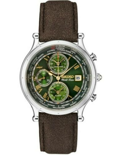 SEIKO AGE OF DISCOVERY, LIMITED EDITION WORLD TIME ALARM WATCH