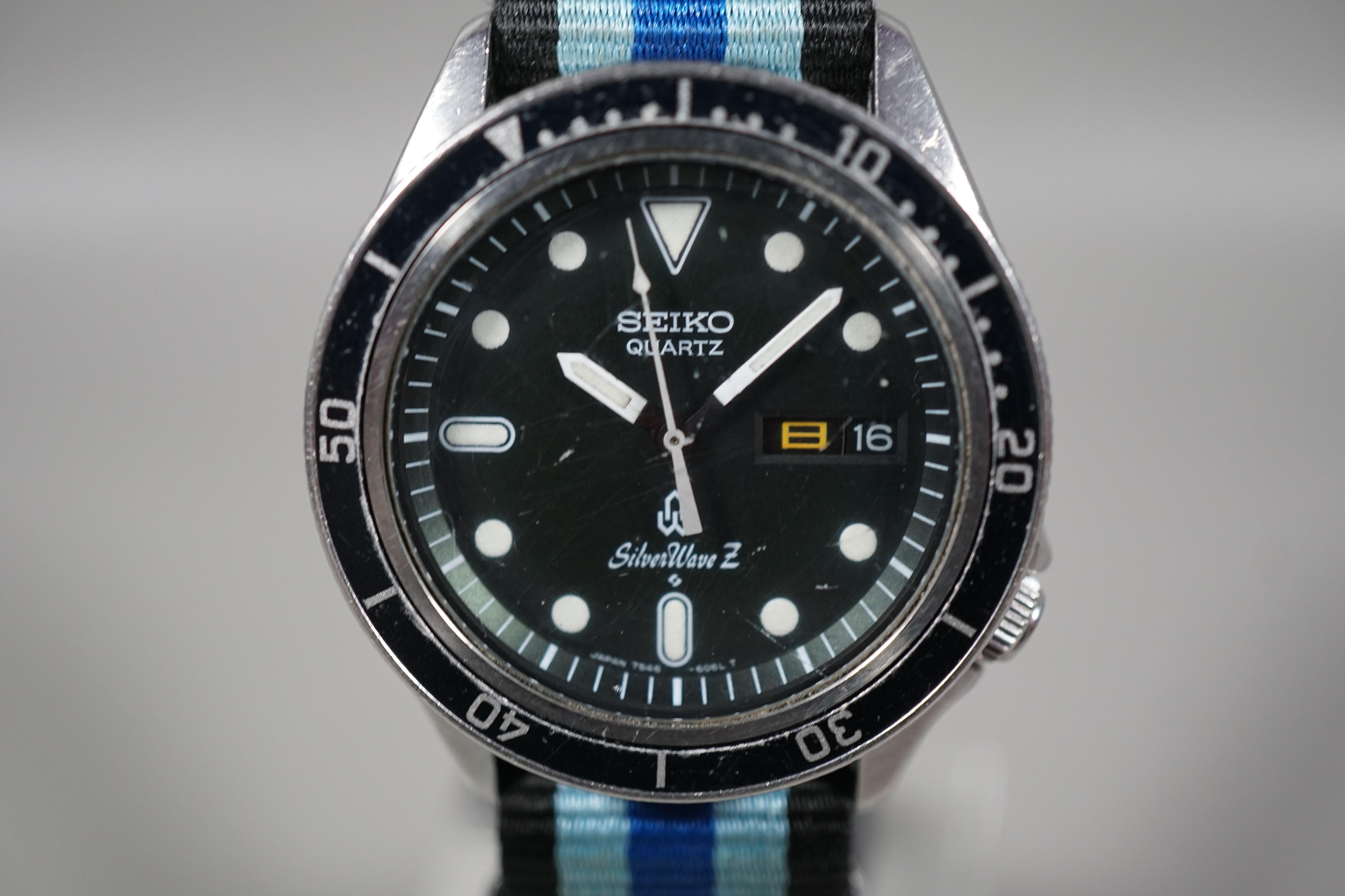SEIKO QUART SILVERWAVE Z 7546-6060