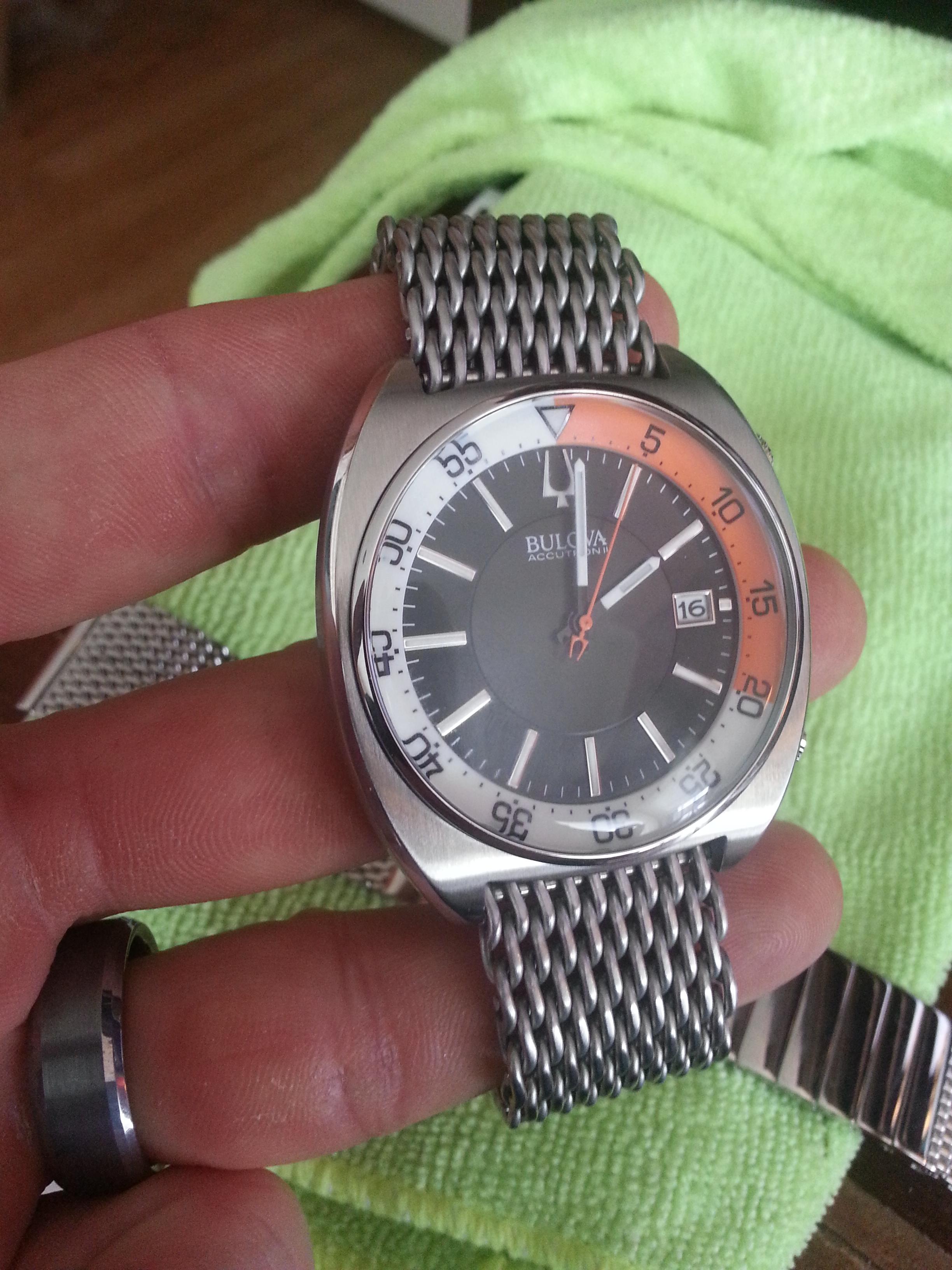 bulova accutron ii snorkel