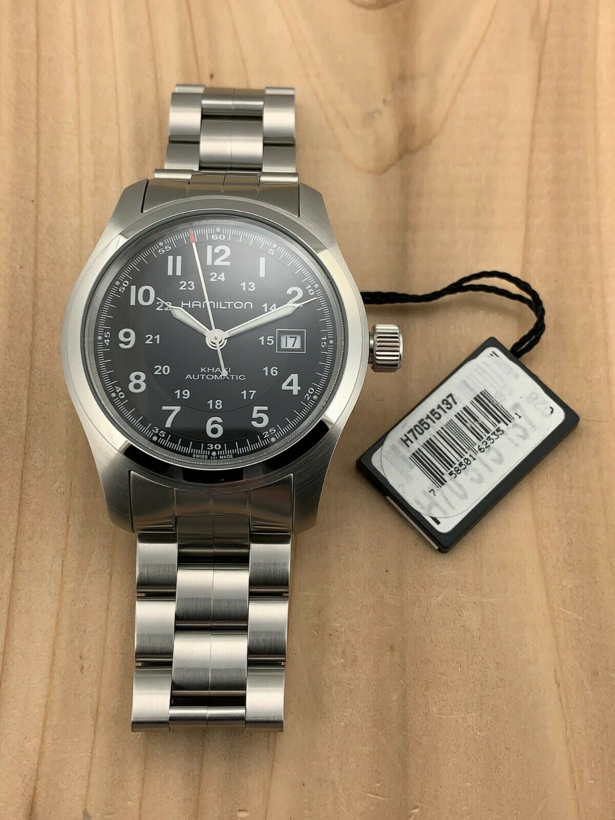 Hamilton Khaki Field H70515137 Field Titanium Bracelet Hamilton 