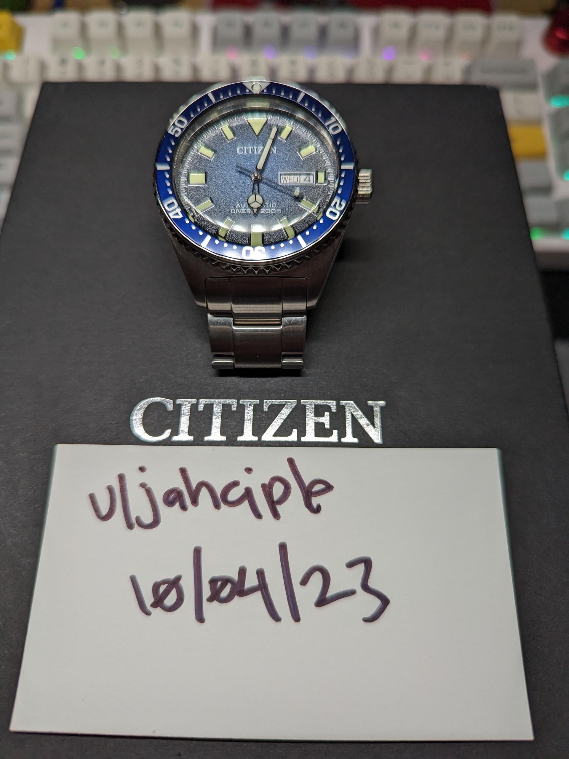 [WTS] Citizen NY0129-58L Promaster | WatchCharts Marketplace